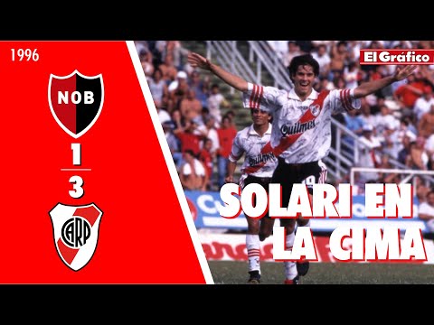 TORNEO APERTURA 1996: NEWELL'S 1 RIVER 3 | Doblete de Santiago Solari