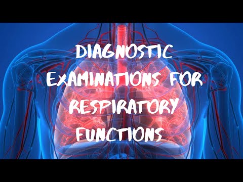 Lesson 3: Diagnostic Procedures-Respiratory System