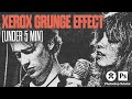 Live Grungy XEROX Effect In Photoshop QUICK EASY