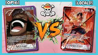 (OP16) RP Roger VS R Ace OPTCG POV
