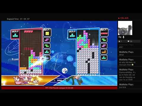Puyo Puyo Tetris PS4 Puzzle League 6/23/20