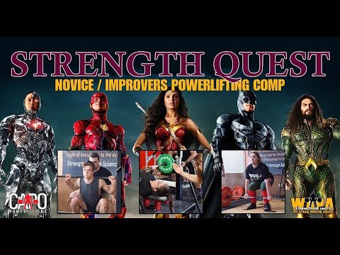 2022 Strength Quest Novice Powerlifting Comp