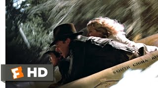 Indiana Jones and the Temple of Doom (2/10) Movie CLIP - Raft Jump (1984) HD