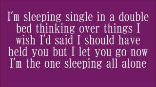 Barbara Mandrell Sleeping single in a double bed lyrics