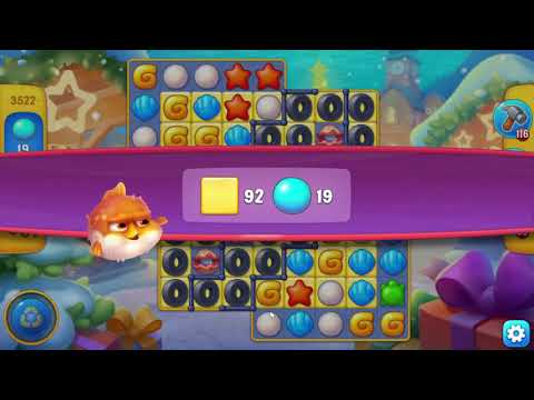 Fishdom 3522 Hard Level - NO BooSTERS