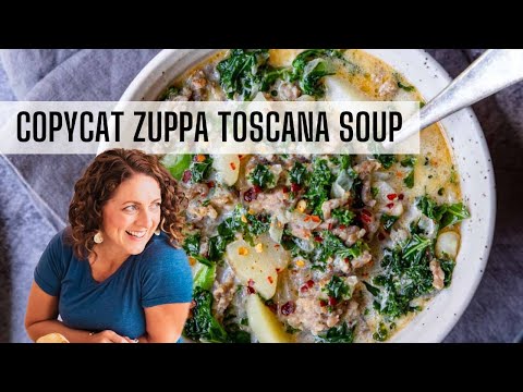OLIVE GARDEN COPYCAT ZUPPA TOSCANA SOUP RECIPE