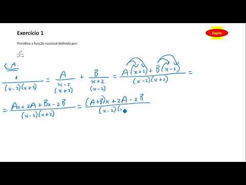 Exercício 1 - Primitivas/Anti-derivadas de Funções Racionais