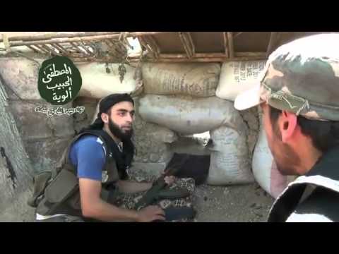 رباط عناصر لواء عبد الله بن سلام على حاجز النور مبنى التاميكو في ريف دمشق