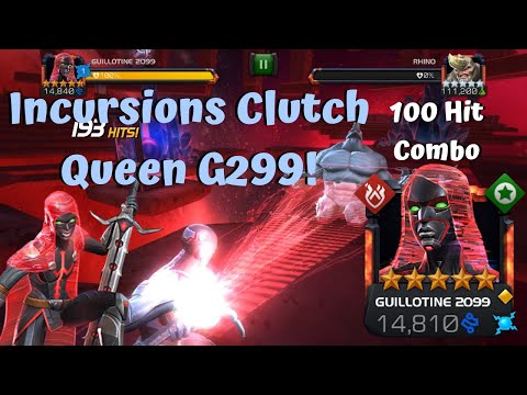 Guilly299 Incursions Clutch Queen! Ramp Up Goddess! - Marvel Contest of Champions