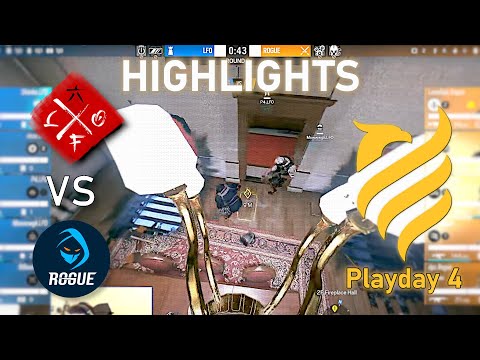 GREAT GAME! LFO vs Rogue - HIGHLIGHTS - Playday 4 - EUL 2022 Stage 1 - R6 Esport