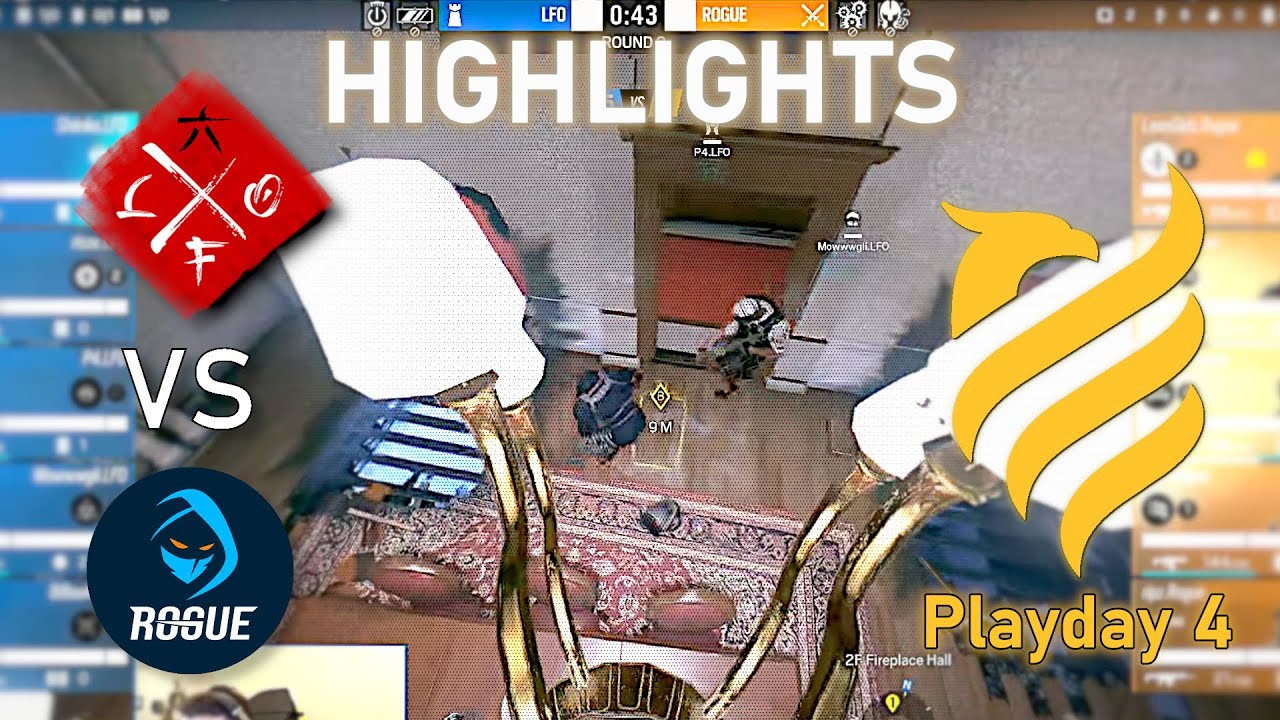 GREAT GAME! LFO vs Rogue - HIGHLIGHTS - Playday 4 - EUL 2022 Stage 1 - R6 Esport