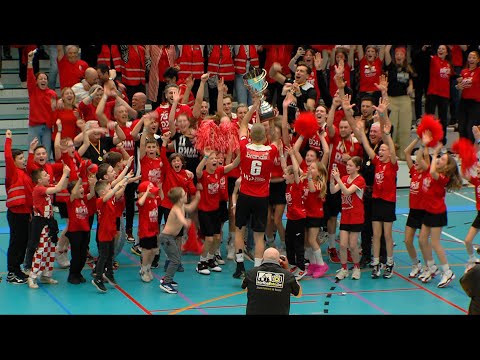 De hoogtepunten uit de waanzinnige zaalfinale anno 2024 tussen Floriant Merelbeke vs Borgerhout GW