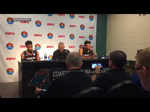 POST-GAME: Wesley Myers, Frank Martin, Chris Silva on Western Michigan — 11/19/17