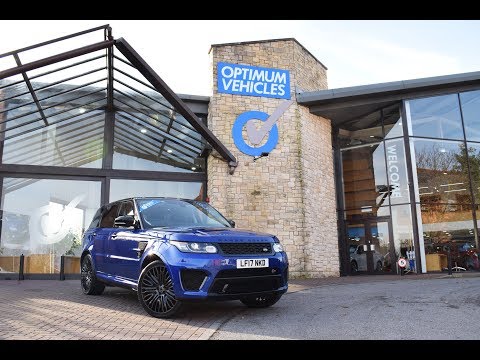 Range Rover Sport 5.0 V8 Supercharged SVR 4X4 - Optimum Vehicles Ltd