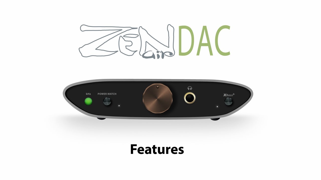 iFi Audio Amplificateur de casque & USB-DAC ZEN Air – DAC