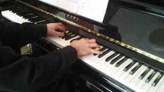 DG "sadness" (slow-tempo ed.) from Unlimited SaGa for piano solo by Masashi Hamauzu