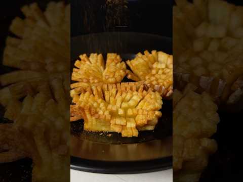 Super simple potato flower  🥔 #shorts