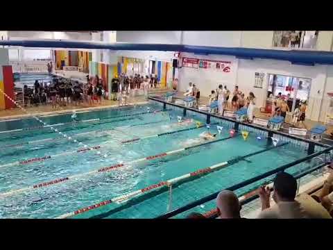 23/24 Liga alevín, J1, Frigsa, 4x100 LIBRE MASC