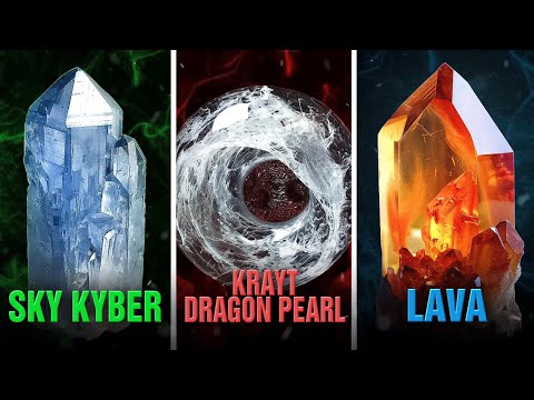 EVERY SINGLE Lightsaber Kyber Crystal Type/Variant Explained!