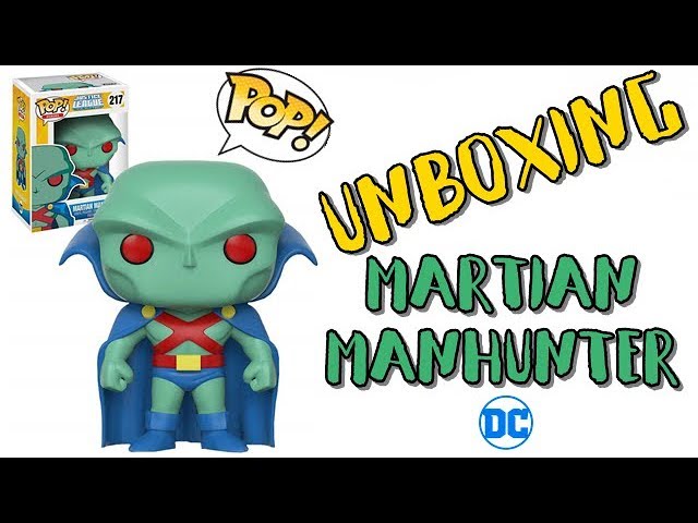 Vídeo relacionado con POP! Heroes DC 399 Martian Manhunter 2021 Summer Convention
