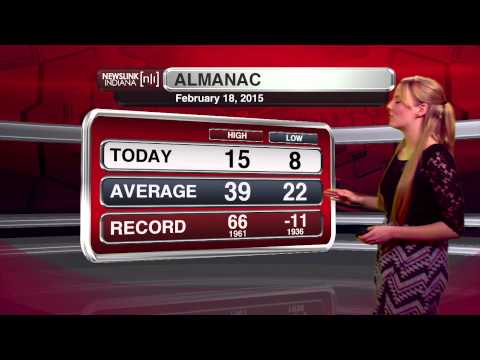 Newslink Indiana Weather February 18 2015   Ashley Baldwin