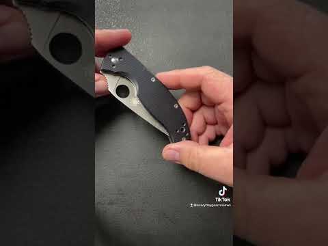 Budget Spyderco Knives- Byrd Harrier 2 G10 Knife Review