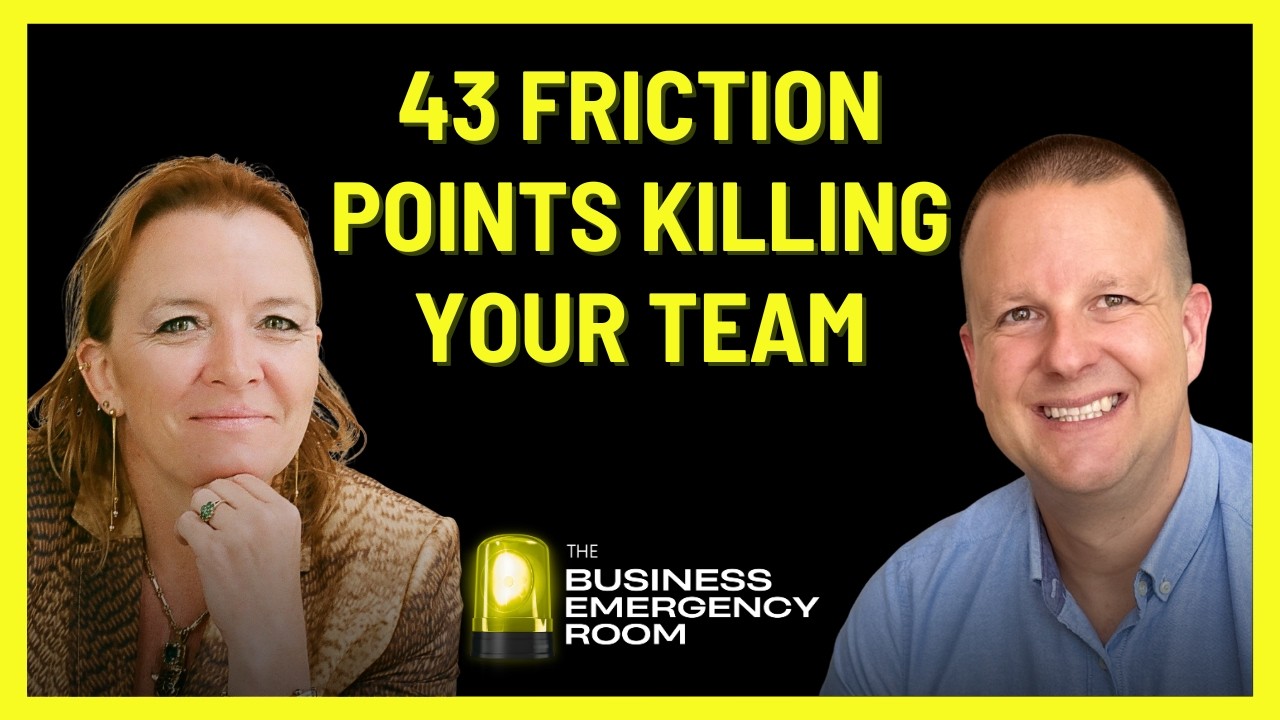Rowing Through Treacle: When Friction Becomes the Culture on The Business Emergency Room Podcast