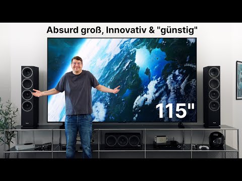 I got to test the BIGGEST 4K TV in the world!