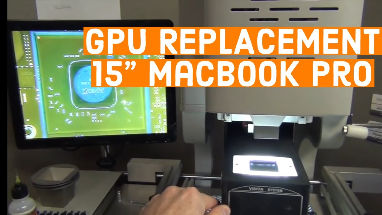 MacBook Pro 15" Early 2011 GPU Replacement 820-2915