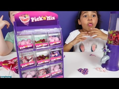 Vimto Pick 'N' Mix   Jelly Beans On Tap   Super Sour Tongue Ticklers | kids review