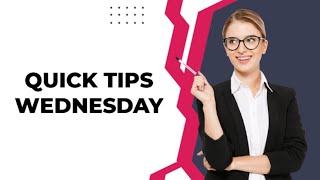 QUICK Money Saving Tips On A Wednesday