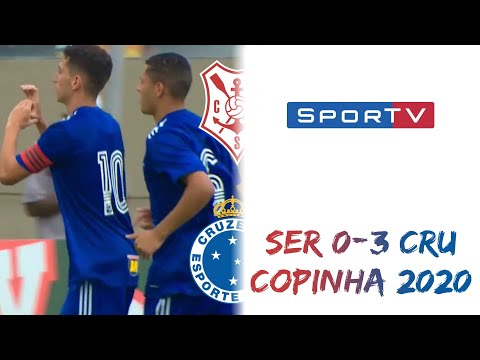 #TBT - Gols: 🇦🇹 Sergipe 0 x 3 Cruzeiro 🇭🇳 - Copa SP 2020 (SporTV)