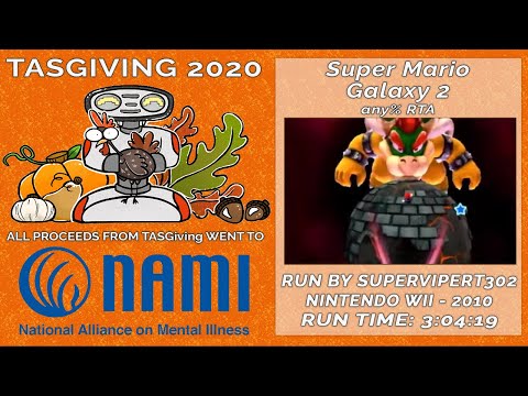 Super Mario Galaxy 2 RTA by SuperViperT302 (TASGiving 2020)