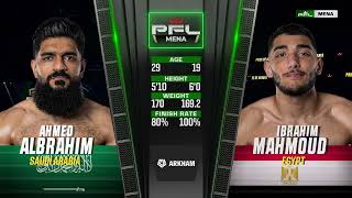 Ahmed Ibrahim vs. Khaled Mahmoud Fight Highlights | PFL MENA 9