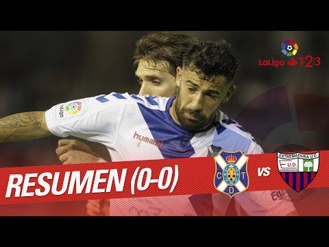 Resumen de CD Tenerife vs Extremadura UD (0-0)