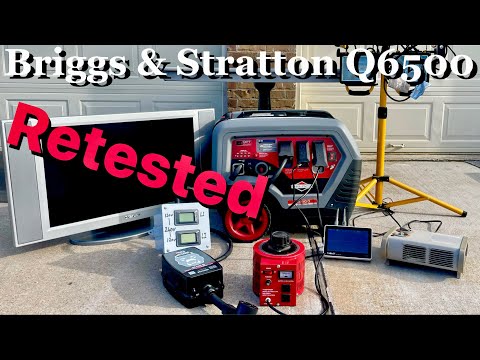 (RETESTED) The Briggs & Stratton Q6500W Inverter Generator Review