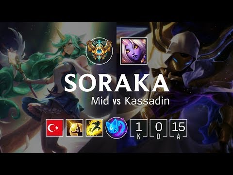 Soraka Mid vs Kassadin - TR Master Patch 8.24