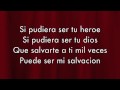 Enrique Iglesias - Heroe Lyrics (Español) 