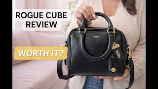 Coach Rogue Cube: Worth It or Just Cute? | Honest Review & What Fits