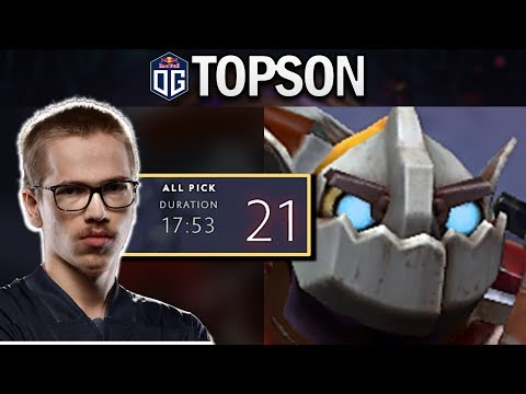 OG.TOPSON CLOCKWERK - 18 MINS GG - DOTA 2 7.23E GAMEPLAY