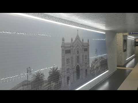 TOUR NEL NUOVO SOTTOPASSO A REGGIO CALABRIA CENTRALE