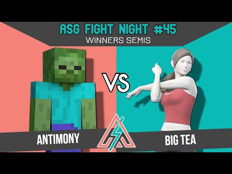 ASG 45: WINNERS SEMIS - Antimony (Steve) vs Big Tea (Wii Fit Trainer)