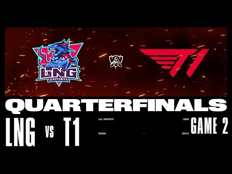 LNG vs. T1 - Game 2 | KNOCKOUTS Stage | 2023 Worlds | LNG Esports vs T1 (2023)