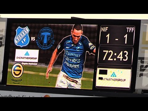 Norrby IF - Trelleborgs FF 1-1. Borås Arena 2017-04-16!