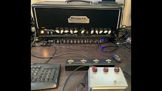 Video thumbnail for Ceriatone Centura Professional Overdrive (playthrough Brunetti Mercury 100 watt EL34) by Peter Glavanov