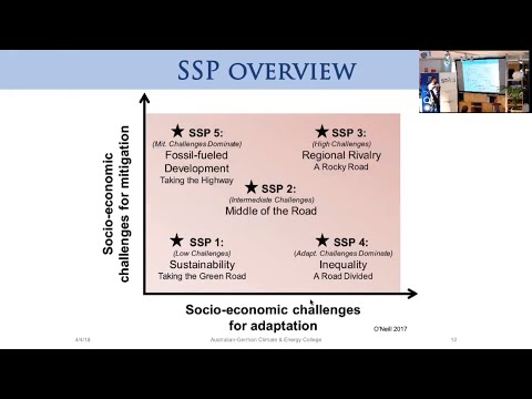 The Shared Socioeconomic Pathways (SSPs)