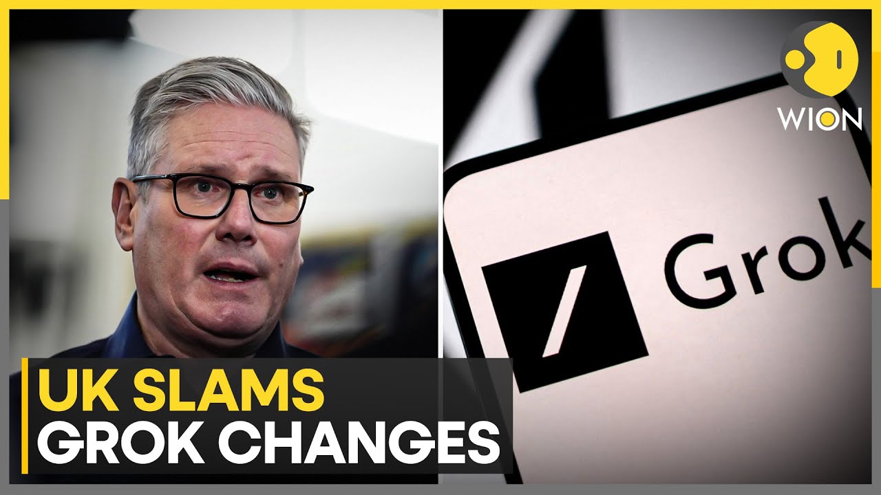 PM Starmer Targets AI Tool Grok For Sexualised Images | WION News