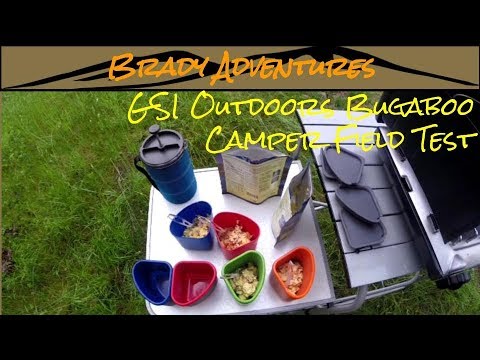 GSI Bugaboo Camper Cook Set Field Test