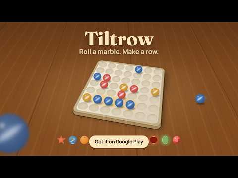 Tiltrow: Marble Puzzle video thumbnail