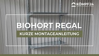 Biohort-Regale montieren | Zubehör